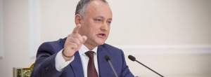 Preşedintele Republicii Moldova, Igor Dodon: Unirea înseamnă război civil