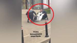 Să râdem cu/de polițiștii Pic și Poc: arestare de tot râsul la Bacău (VIDEO)