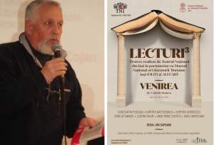 „Venirea” de Valeriu Stancu, în regia lui Ion Sapdaru, spectacol-lectură în premieră, la Teatru³