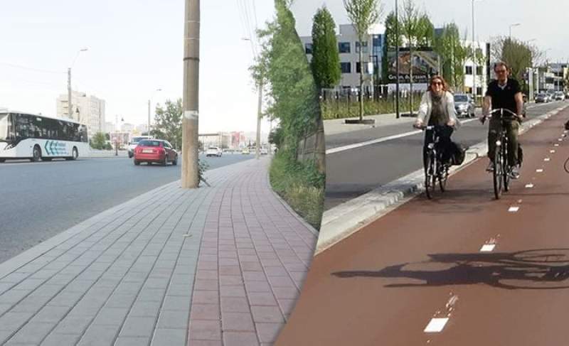 Chirica are un Iaşi paralel: pista de biciclete din Primăverii a rămas doar pe hârtie