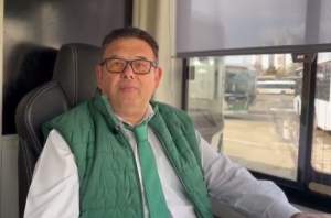 Un italian s-a angajat șofer de autobuz la CTP Iași. Este primul angajat străin al societății (VIDEO)