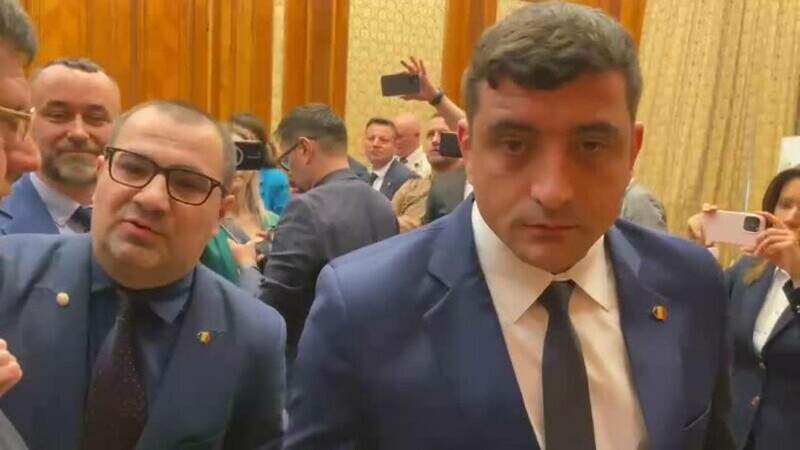 Un nou scandal în Parlament, marca AUR. George Simion și colegii săi, în birou la Ciolacu: „Eşti un fascist, un nazist” (VIDEO)