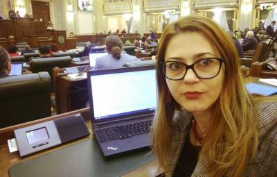 Florina Presadă a demisionat din USR
