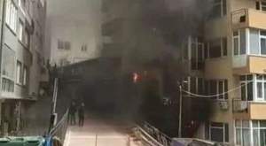 Cel puţin 15 oameni au murit într-un incendiu declanșat la subsolul unui imobil din Istanbul (VIDEO)