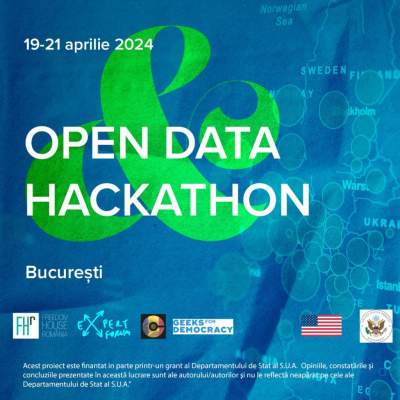 Open Data Hackaton, organizat de Freedom House România, Expert Forum, Geeks for Democracy și Corupția ucide