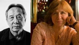 Doi laureați ai Premiului Nobel, Svetlana Aleksievici și Gao Xingjian, prezenți la FILIT