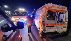 Copil de 11 ani, accidentat mortal pe o trecere de pietoni din Giurgiu de o ambulanţă lovită din spate de un TIR