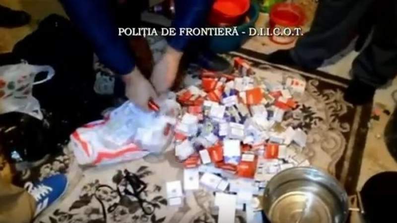 Grup impresionant de contrabandiști de țigări, destructurat de procurorii DIICOT și polițiștii de frontieră ieșeni (VIDEO)
