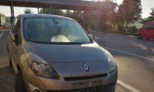 Renault Scenic furat din Franța, depistat la controlul de frontieră de la Albița