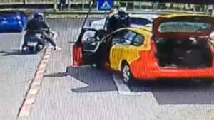 O tânără a fost jefuită în trafic, în București. Amantul ei a pus doi bărbați să îi lovească mașina și să-i fure geanta cu 48.000 de euro (VIDEO)