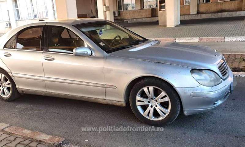 Bulgar prins la volanul unui Mercedes căutat de autoritățile italiene