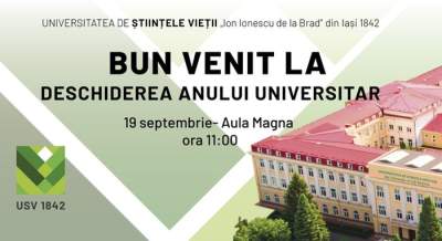 USV Iași, prima universitate care va începe noul an universitar 2022-2023