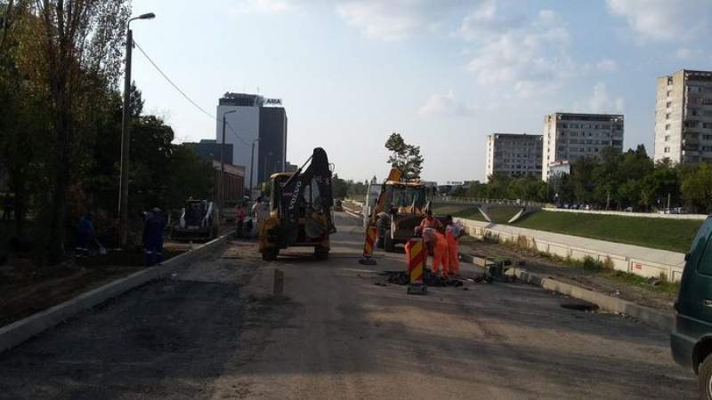 Lucrările de modernizare a Splai Bahlui – Mal Drept au ajuns în faza de asfaltare