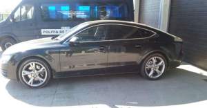 Audi A7 furat din Marea Britanie, descoperit la Vama Galați-rutier. Era înmatriculat în România