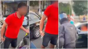 Un grup de motocicliști, amenințat cu cuțitul de un șofer, în Bacău. Polițiștii anchetează cazul (VIDEO)