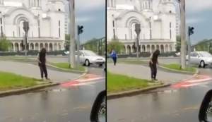 Imagini șocante: tineri „zombie”, pe străzile din Baia Mare (VIDEO)