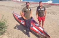Doi sportivi din Iași au venit din Germania în caiace, pe Dunăre: record de 2.600 de kilometri în 24 de zile