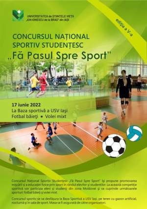 Concurs Sportiv la USV Iași