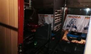 Peste 20.000 de pachete cu țigări, ascunse în cușetele din trenul internațional Chișinău-Iași-București (VIDEO)