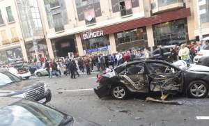 Atentat în centrul Kievului: o mașină condusă de un fost luptător cecen a sărit în aer