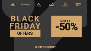 Descoperă ofertele de Black Friday de la Intersport, din Iulius Mall Iași