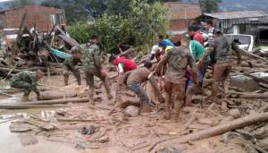 254 de oameni înghițiți de pământ. Tragedie imensă în Columbia