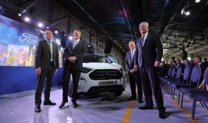 Ford a început la Craiova producția europeană a noului SUV EcoSport
