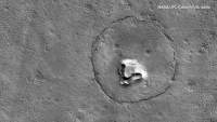 Un urs pe Marte. Imagini inedite surprinse de NASA pe Planeta Roșie