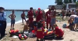 Un bărbat a murit înecat în mare, la Costinești. Trupul a fost adus la mal de valuri