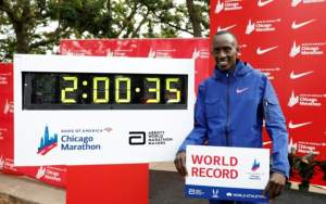 Kenyanul Kelvin Kiptum a doborât recordul mondial la maraton, la Chicago (VIDEO)