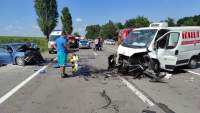 O nouă tragedie pe șoselele din Iași: soț și soție, morți după ce au intrat cu mașina într-o autoutilitară