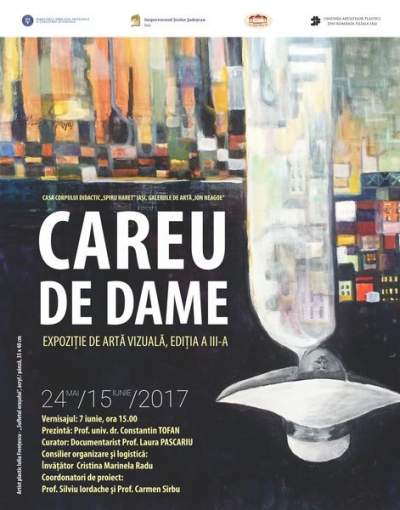 Eveniment: Expoziţia „Careu de dame”, la Galeria de Artă “Ion Neagoe” a Casei Corpului Didactic Iași