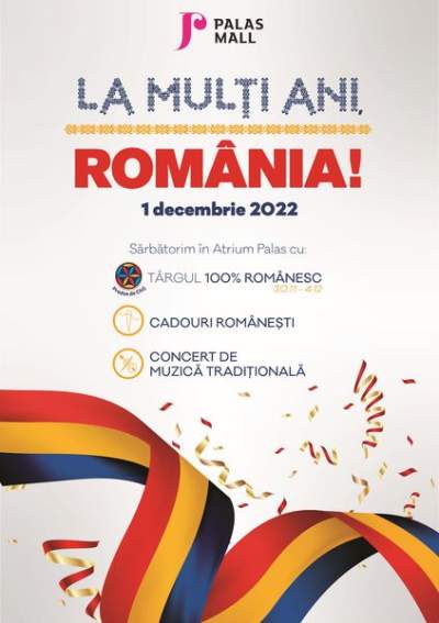 Produs de Cluj – 100% Românesc revine la Palas: creații autentice românești, produse culinare tradiționale, podoabe populare și suvenire specifice zonei Ardealului