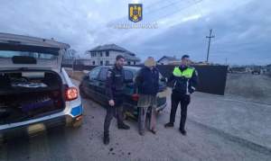 Polițiștii suceveni au folosit un dispozitiv de oprire forțată pentru a prinde un șofer băut care încerca să fugă de ei