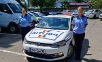 Două polițiste din Iași au salvat un bătrân care tocmai fusese lovit de o mașină