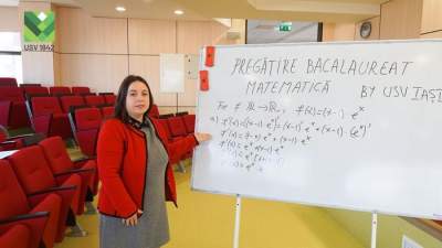 USV Iași organizează meditații gratuite la matematică pentru elevii de liceu