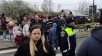 Protest în Leţcani, după ce un băieţel de 3 ani a fost ucis de un TIR pe terecerea de pietoni