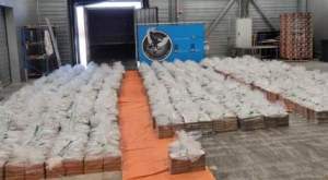 Captură record de 8.000 kilograme de cocaină în portul din Rotterdam