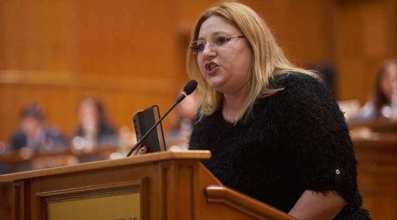 Diana Șoșoacă a întrerupt ședința secretă din Parlament în timp ce erau prezentate ororile comise de Hamas