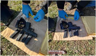 Polițiștii au descoperit în Lacul Pantelimon pistolul furat din casa unui fost ofițer SRI