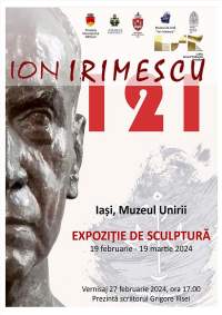 Opera sculptorului Ion IRIMESCU pentru prima dată la Iași