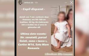 O glumă proastă! O postare falsă despre o fetiță dispărută a dus la o desfășurare de forțe în Satu Mare
