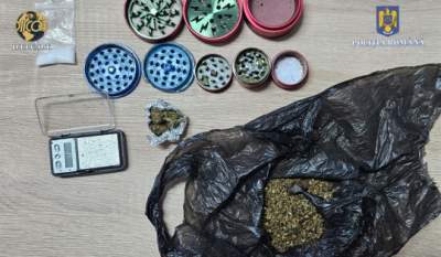 Tânăr reținut după ce a fost prins în traficul din Focșani cu două kilograme de droguri (VIDEO)